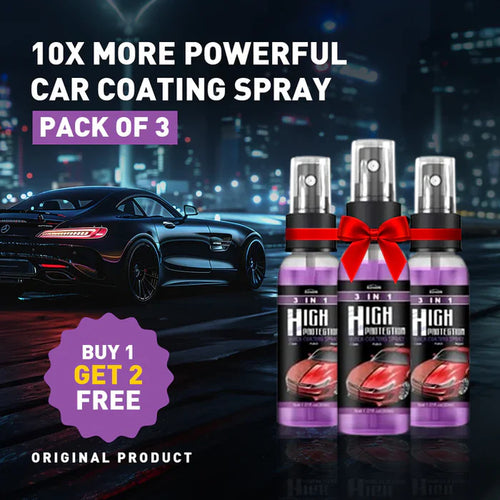 10x More Powerful Car Coating Spray | Buy 1 Get 2 Free
