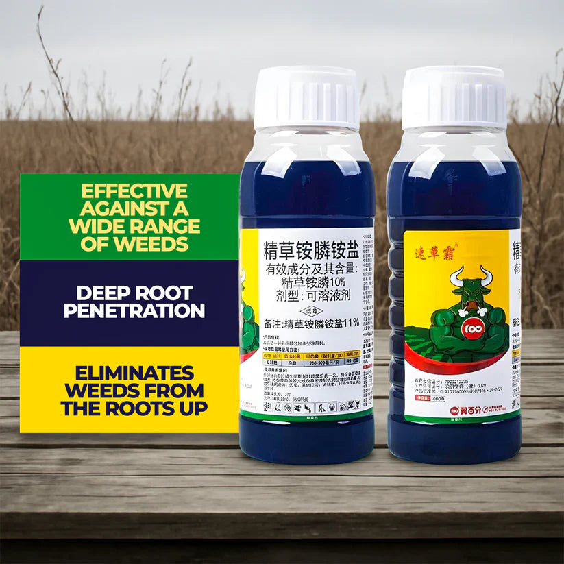 Glyphosate Herbicide with High-Concentration, Weed Killer with Ammonium Salt with Spray (🔥BUY 1 GET 1 FREE🔥)