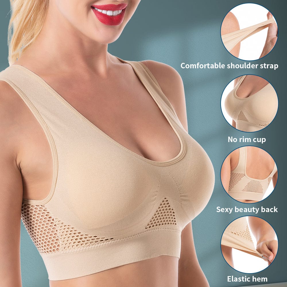 Women’s Cotton Solid Non Padded Air Bra (Buy 1 Get 2 Free)