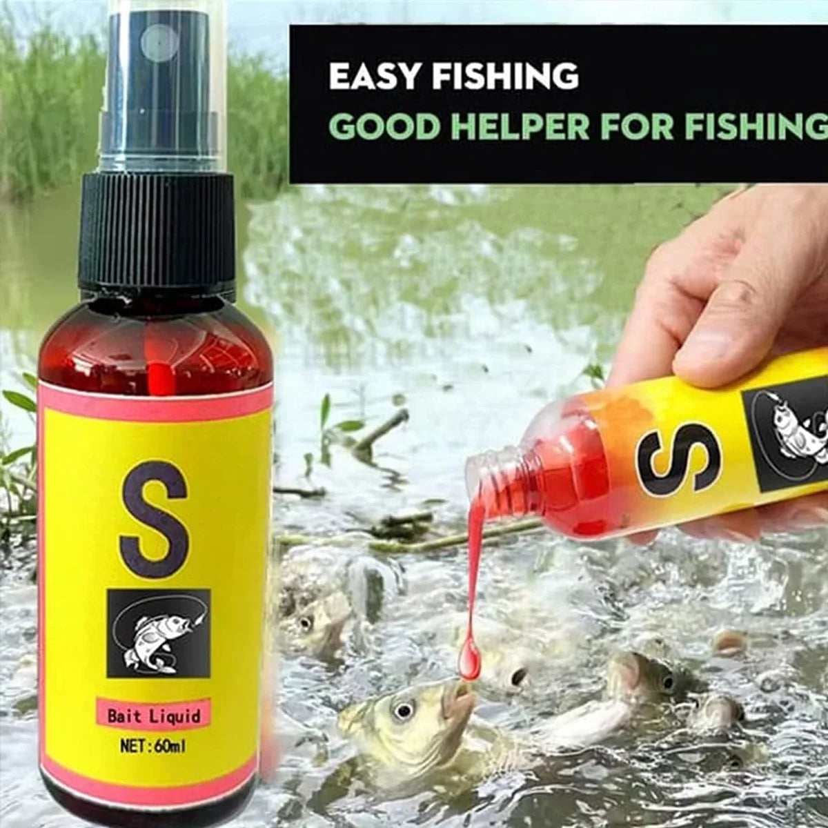 QuickCatch™ - Fish Catching Liquid (Buy 1 Get 1 Free🔥🔥)
