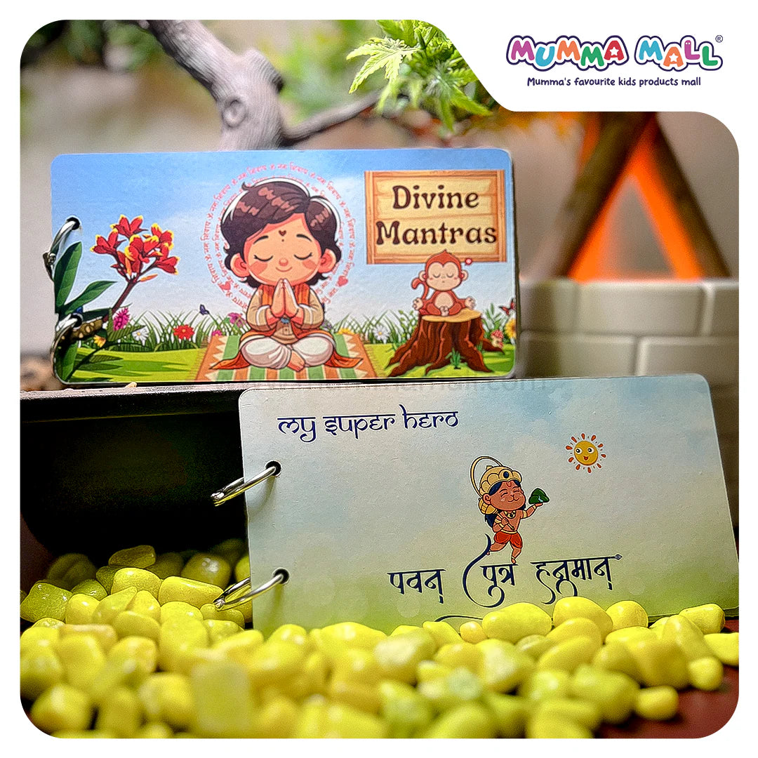 modal 🕉️ Divine Duo: Mantra + Chalisa with Meanings in Gujarati, Hindi & English