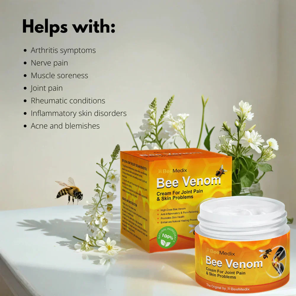 Bee Venom Pain Suppression Joint Healing Cream (Buy 1 Get 1 Freeš„š„)
