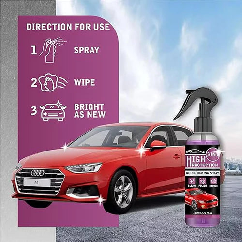 10x More Powerful Car Coating Spray | Buy 1 Get 2 Free