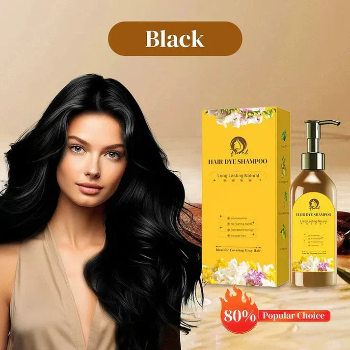 Liviq™️ Japanese Long Lasting Natural Hair Dye Shampoo