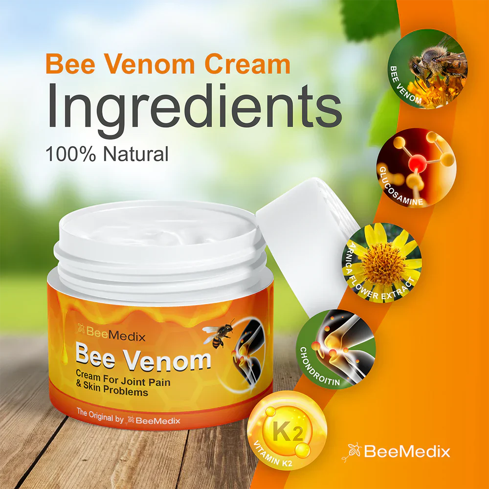 Bee Venom Pain Suppression Joint Healing Cream (Buy 1 Get 1 Freeš„š„)