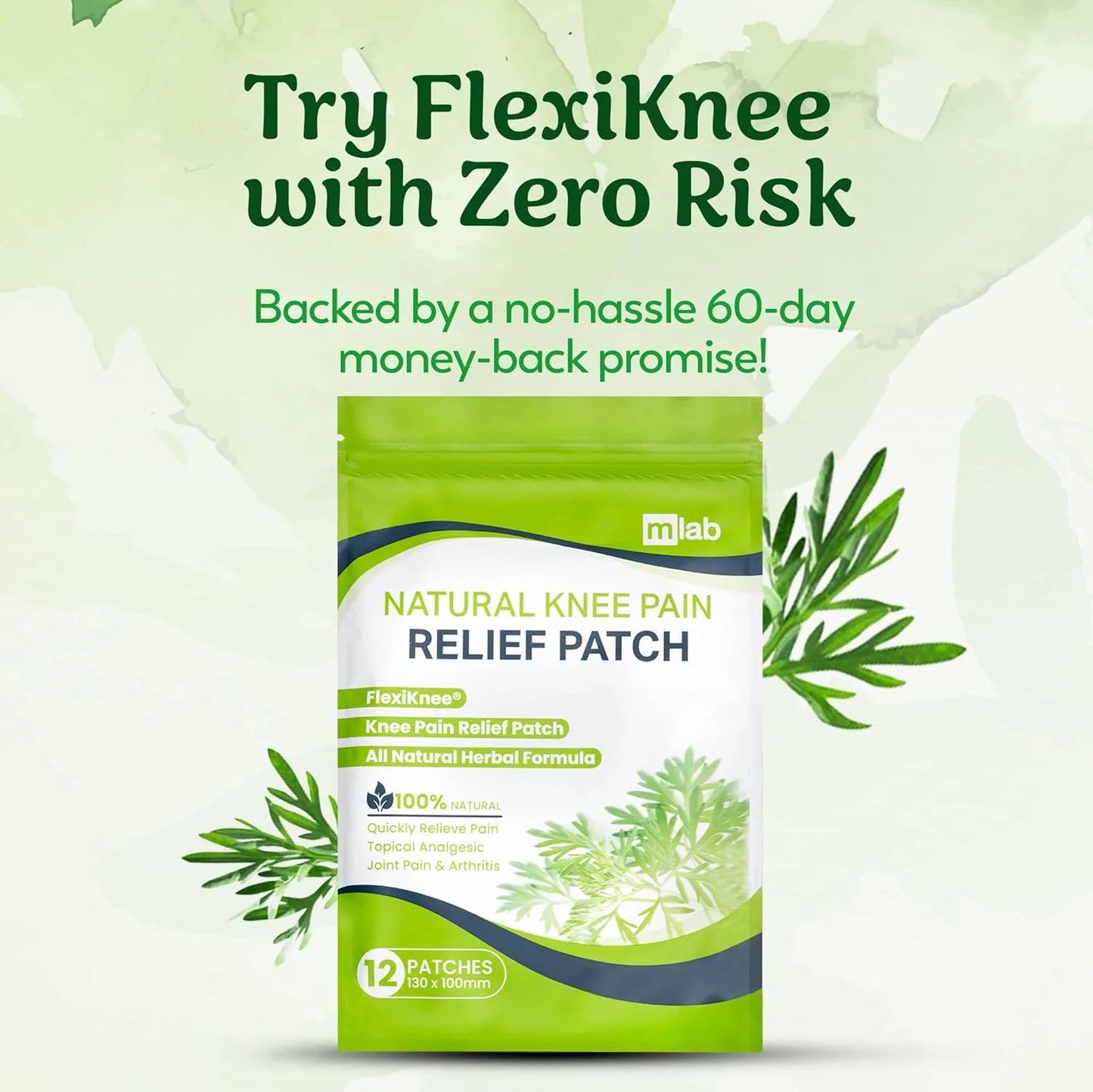 HealPatch™ - Natural Knee Pain Relief Patches 🌿🦵(Buy 1 Get 1 Free🔥🔥)