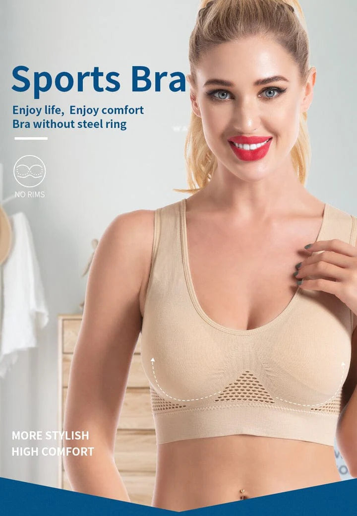 Women’s Cotton Solid Non Padded Air Bra (Buy 1 Get 2 Free)