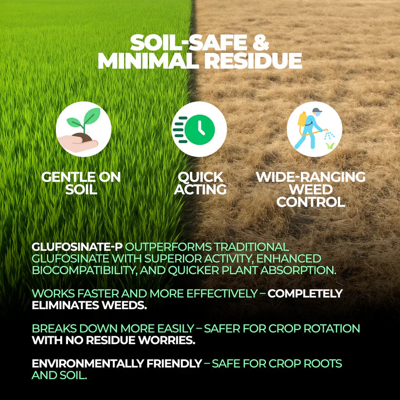 Glyphosate Herbicide with High-Concentration, Weed Killer with Ammonium Salt with Spray (🔥BUY 1 GET 1 FREE🔥)