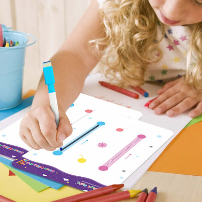 50% OFF - 68 Pages Reusable Tracing Line book to improve HAND WRITING For kids + (FREE Learning 2000+ pages PDF worksheet for kids📚 )